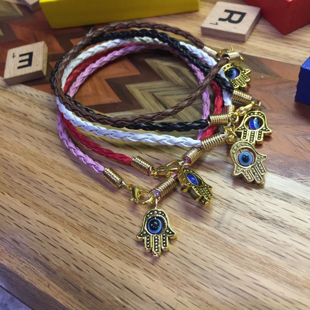 Clearance- 5 Pack Multi Color Rope Bracelets